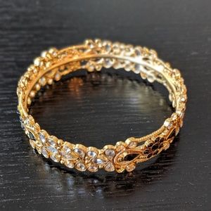 Gold plated Indian Bangle